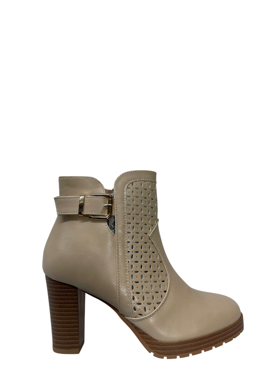 YL300. Stivali di pelle con tronchetto 