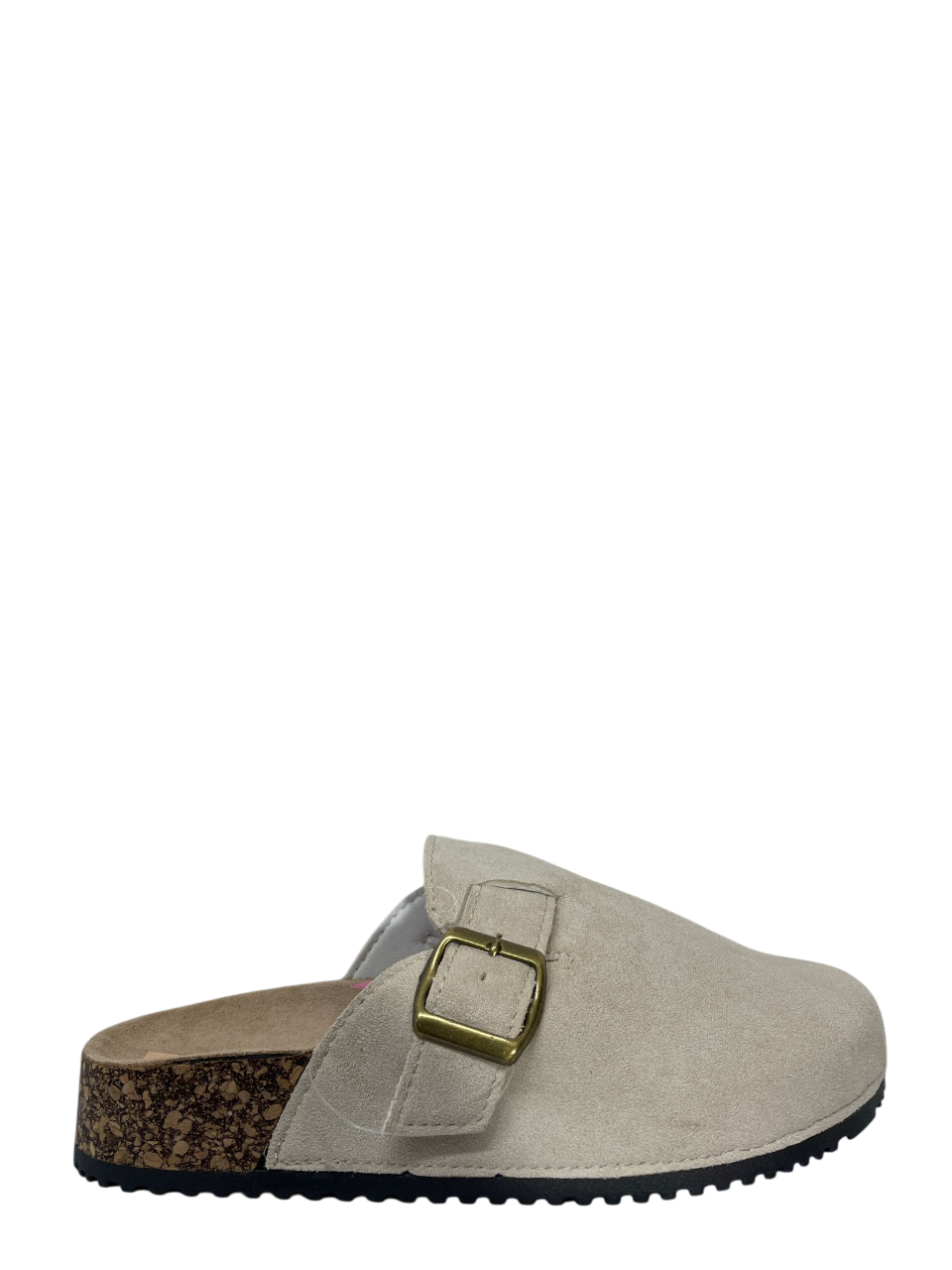 VB6706 | Pantofole di camoscio con cinturino. 