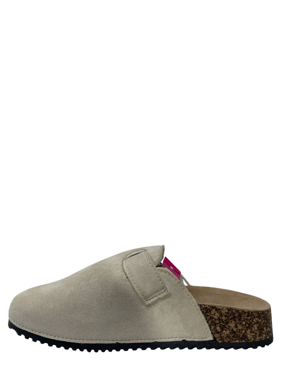 VB6706 | Pantofole di camoscio con cinturino. 