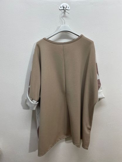 21880 | Maglia con rombi taglia unico