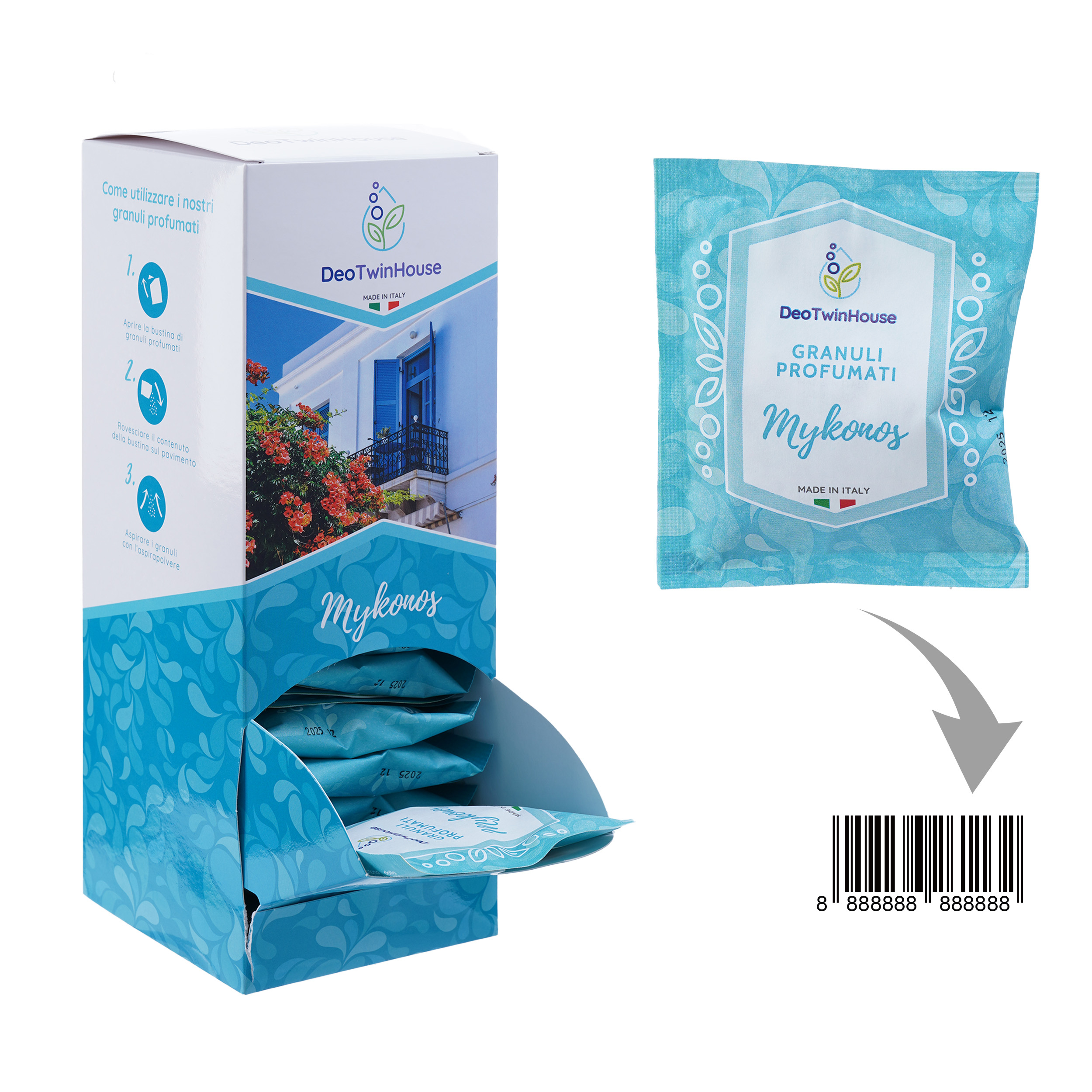 220176 | Bustine granulate profumo 