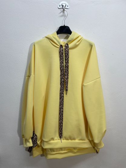 3559 | Felpa con elastico animallier