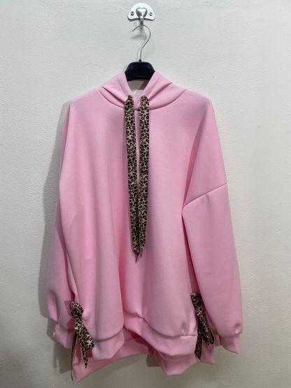 3559 | Felpa con elastico animallier