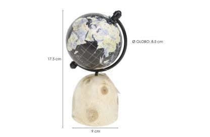 016555 | Globo terrestre metallo 