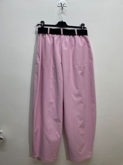 67400 | Pantalone a costine con cintura