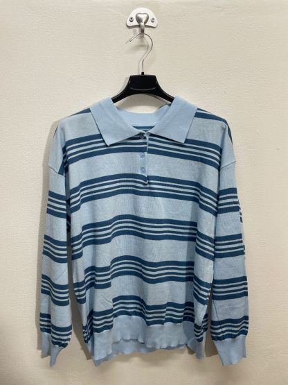 282 | Polo manica lunga con strisce