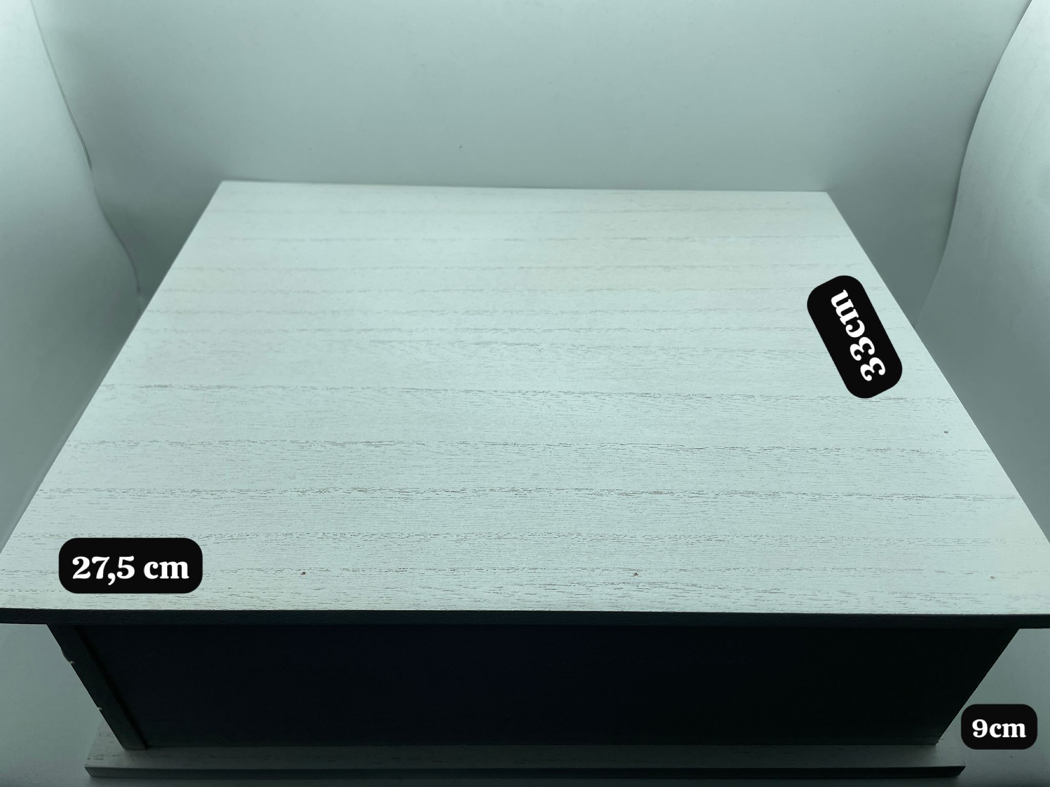 Portacialde di legno con motivo a forma di tazza