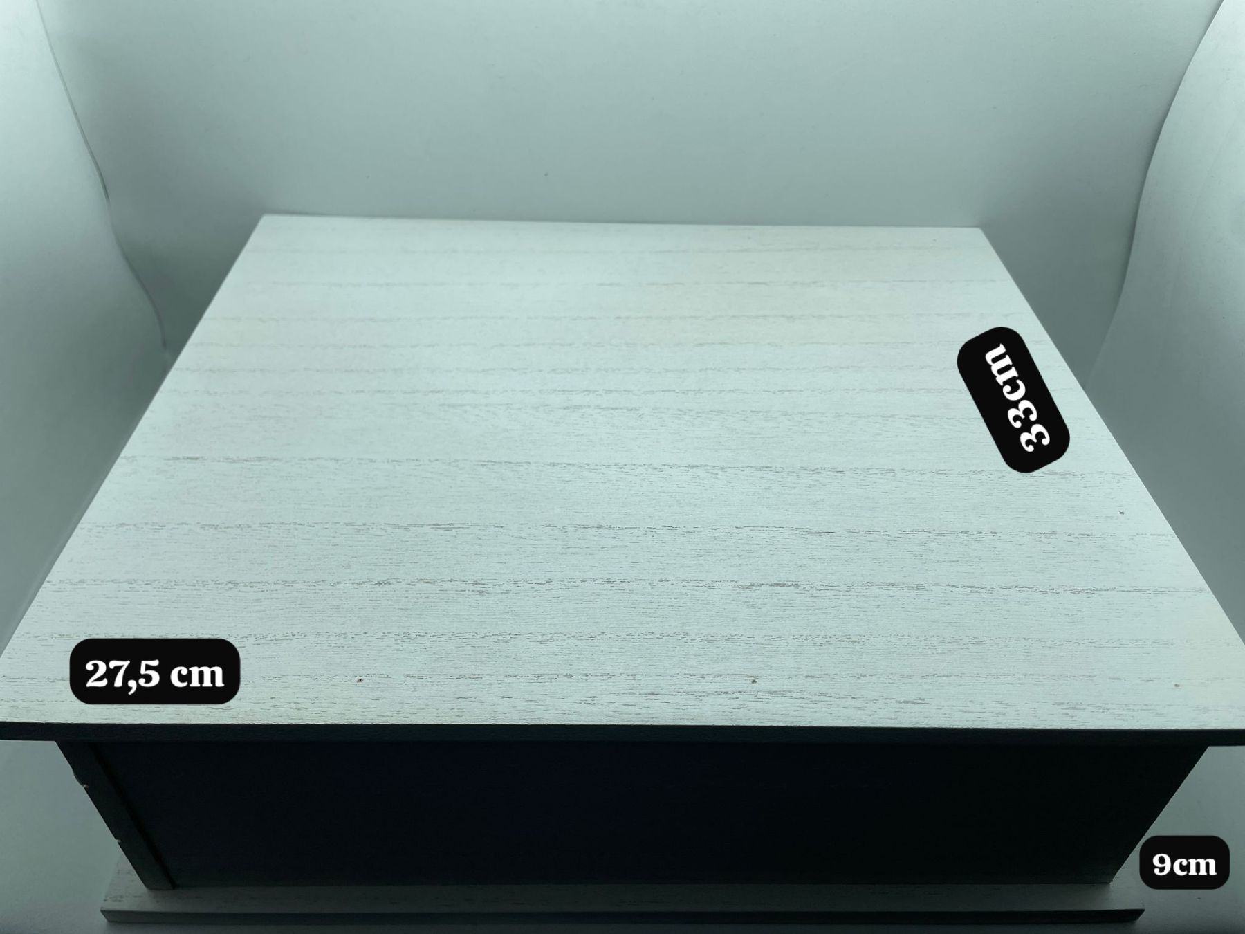 Portacialde di legno con motivo a forma di tazza