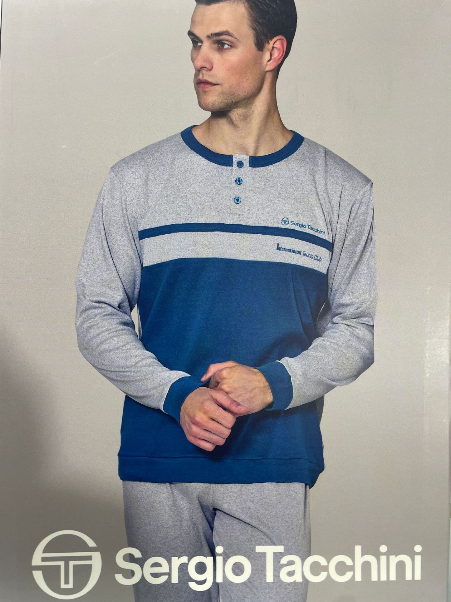 PGI_30B21 | Pigiama in caldo cotone Sergio Tacchini 