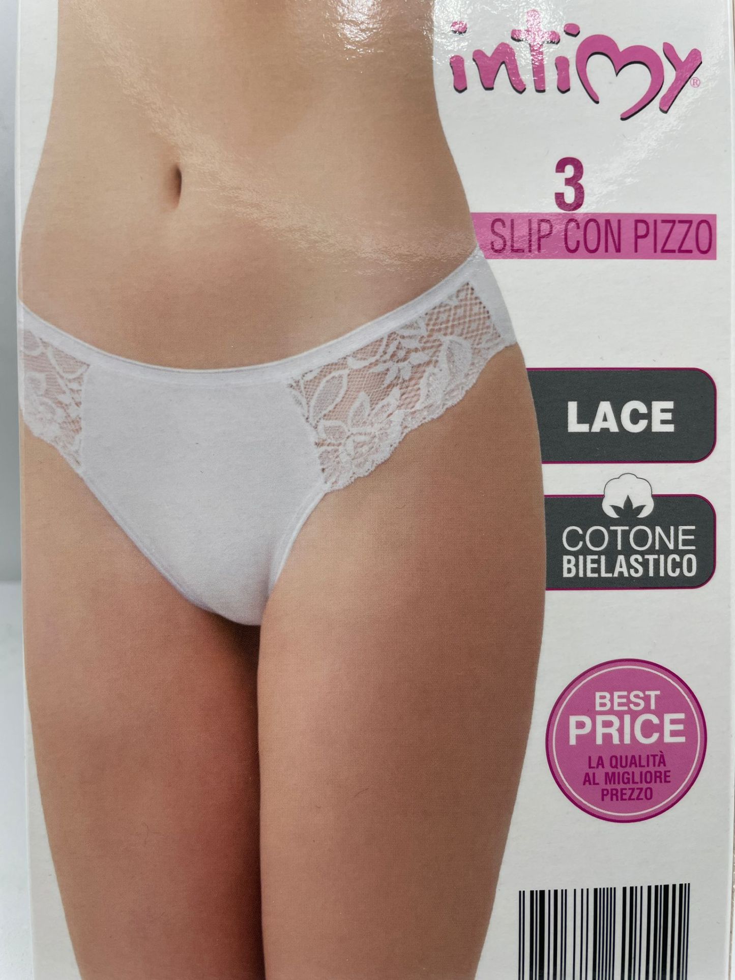 190 | INTIMY 3 Slip con pizzo laterale