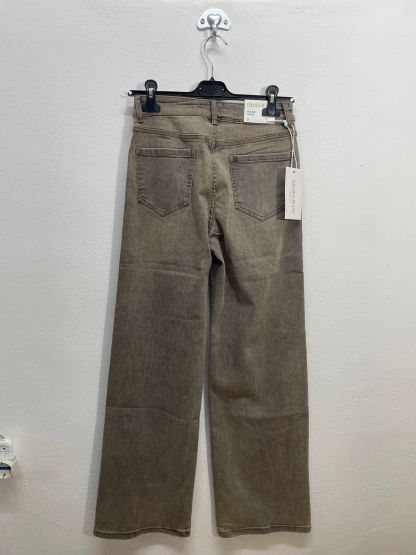 XB0021 | Jeans brillantinato gamba larga