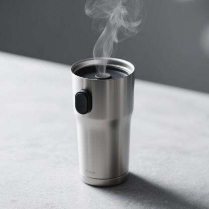 Titanium thermos cup
