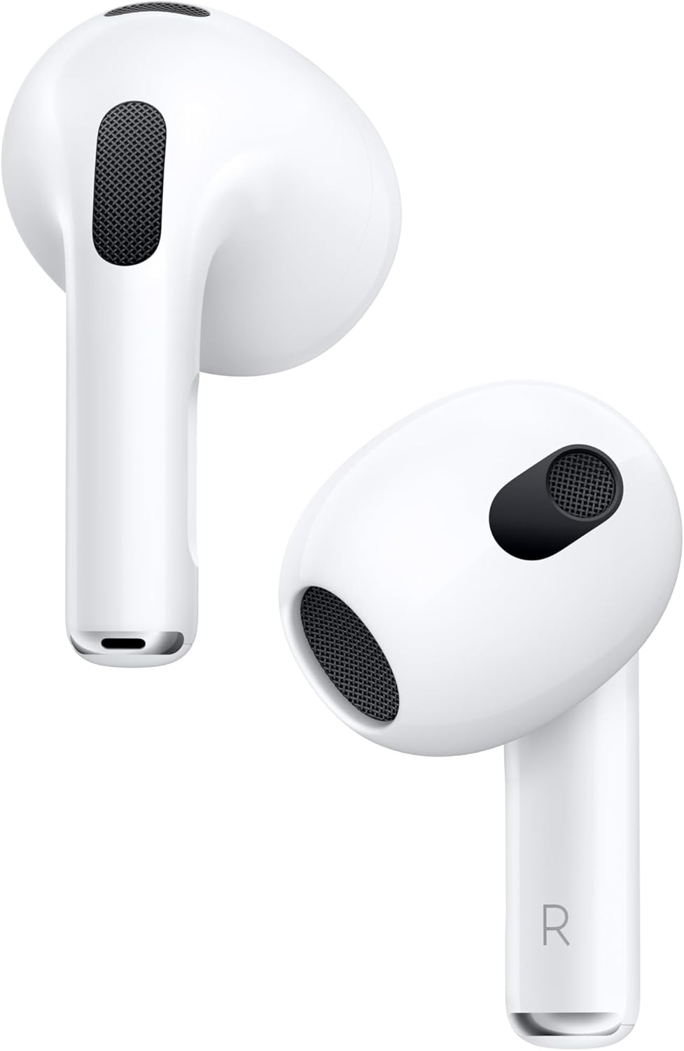 Apple AirPods (3rd generation)｜Spatial audio｜Adaptive EQ｜H1 chip｜30 hours of battery life｜MagSafe charging｜Sweat and water resistant｜Siri voice｜Seamless connection to Apple ecosystem