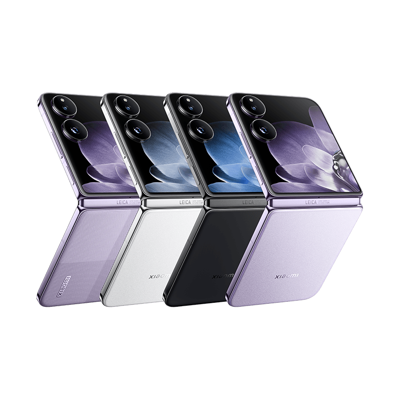 Xiaomi MIX Flip｜6.7″ AMOLED vertical folding｜3rd generation Snapdragon 8｜Leica dual camera｜Dual screen interaction｜Palm folding aesthetics