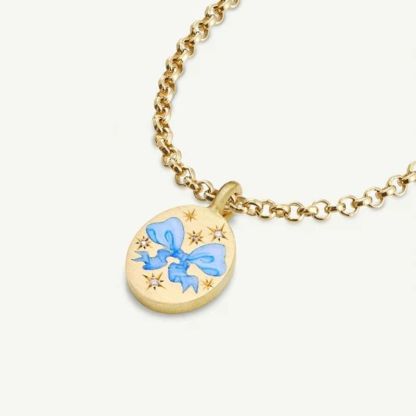 Hand-Painted Guardian Pendant