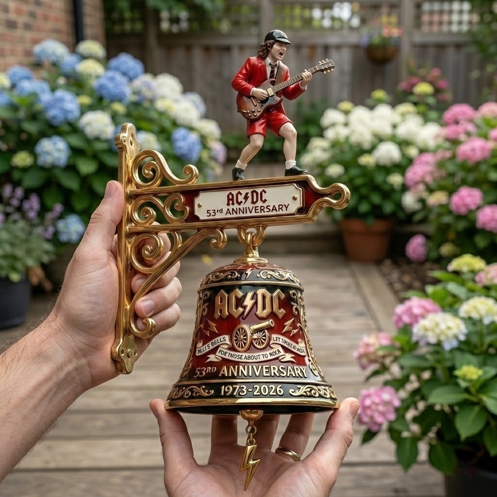 AC/DC 53rd Anniversary Commemorative Wall Bell
