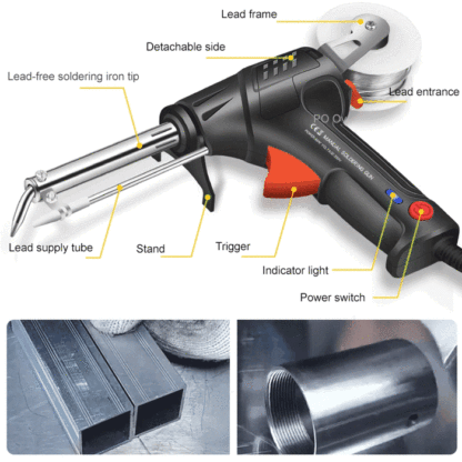 Internally Heated Industrial Laser Welding Tools