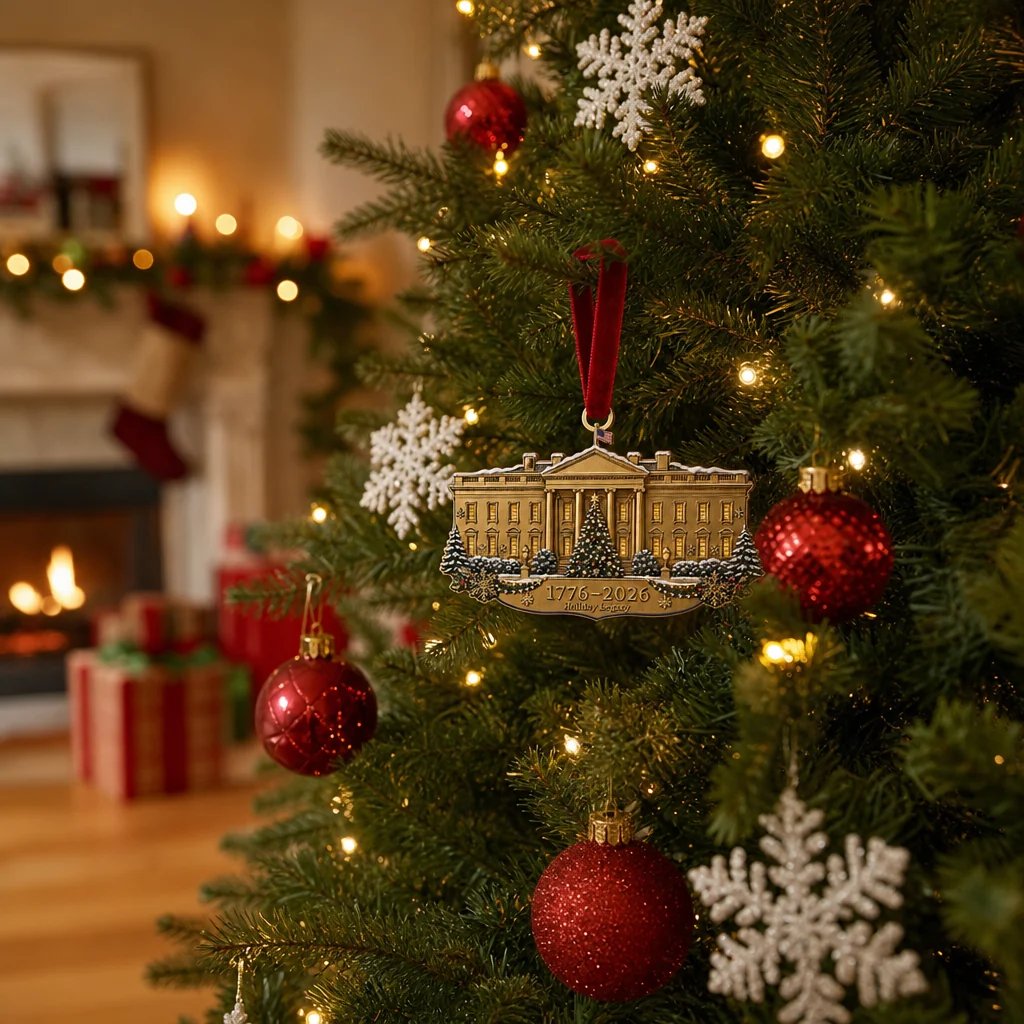 🔥 LAST DAY 70% OFF –🎄 A Perfect Patriotic Christmas Keepsake For A Historic Year