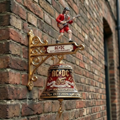 AC/DC 53rd Anniversary Commemorative Wall Bell