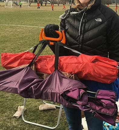 2-Pack Multi Purpose Heavy Duty Handle Holder Carrier