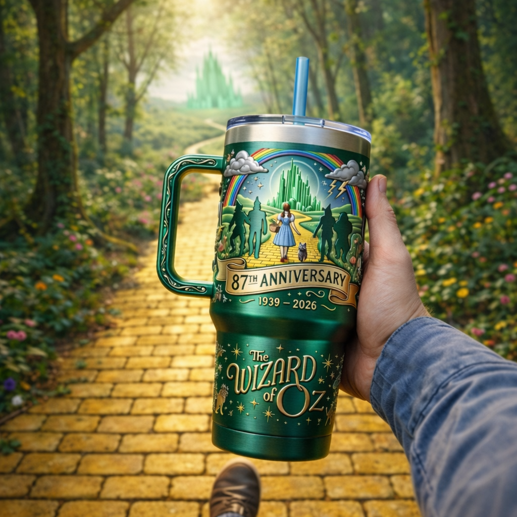 The Wonderful Wizard of Oz 87th Anniversary Commemorative Tumbler
