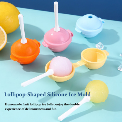 🍭Lollipop-Shaped Silicone Ice Mold🧊