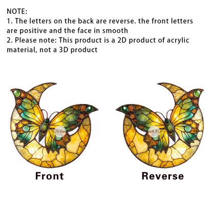 ✨ Acrylic Butterfly Dragonfly Moon Sunshine Catcher