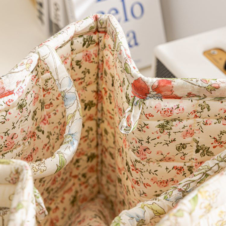 Boho Fabric Storage Basket