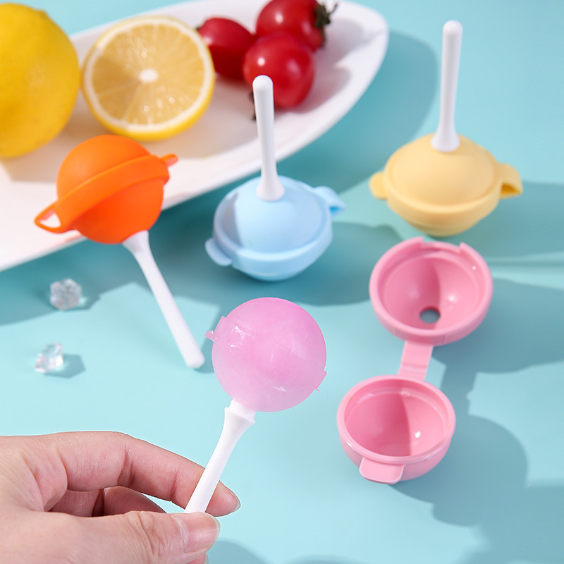 🍭Lollipop-Shaped Silicone Ice Mold🧊