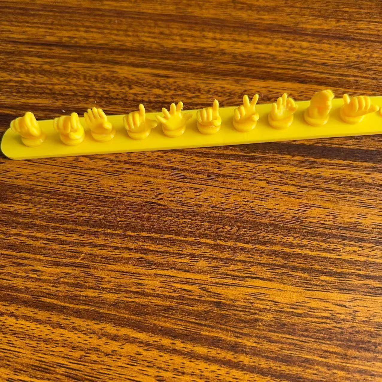 🖐️Gesture digital car temporary parking sign👆