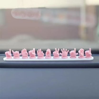 🖐️Gesture digital car temporary parking sign👆