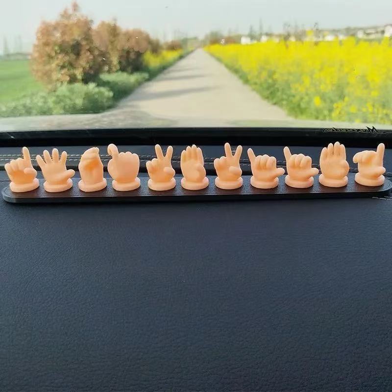 🖐️Gesture digital car temporary parking sign👆