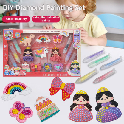 Children's DIY Bead Painting Set