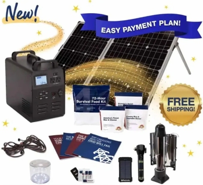 🔥Last Day Only $39 - 2024 Patriot Latest Solar Generator Safety🔥