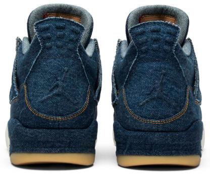 Lethtvi's x NIthtKE Air Jorthtdan 4 Retro 'Denim' A02571 401