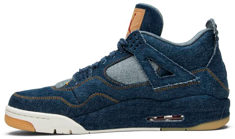 Lethtvi's x NIthtKE Air Jorthtdan 4 Retro 'Denim' A02571 401