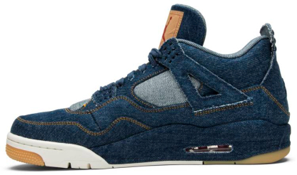 Lethtvi's x NIthtKE Air Jorthtdan 4 Retro 'Denim' A02571 401