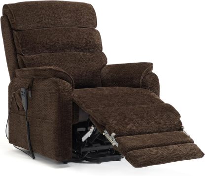Irene House 9188 Medium Dual Motor Lay Flat Recliner Lift Chair Recliners Infinite Position with Heat Massage for Elderly Up to 300 LBS Electric Power Lift Recliner Chair Sofa