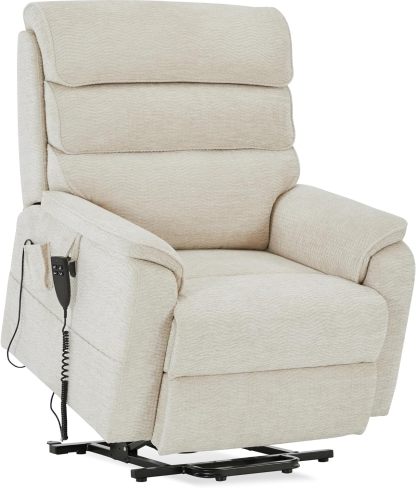 Irene House 9188 Medium Dual Motor Lay Flat Recliner Lift Chair Recliners Infinite Position with Heat Massage for Elderly Up to 300 LBS Electric Power Lift Recliner Chair Sofa