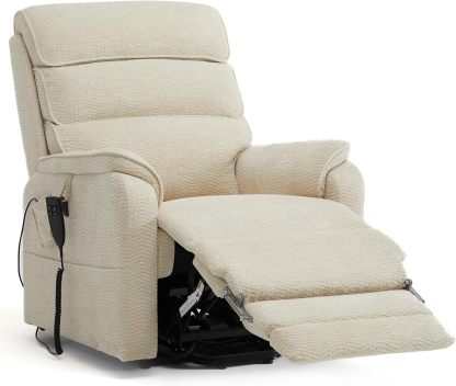 Irene House 9188 Medium Dual Motor Lay Flat Recliner Lift Chair Recliners Infinite Position with Heat Massage for Elderly Up to 300 LBS Electric Power Lift Recliner Chair Sofa