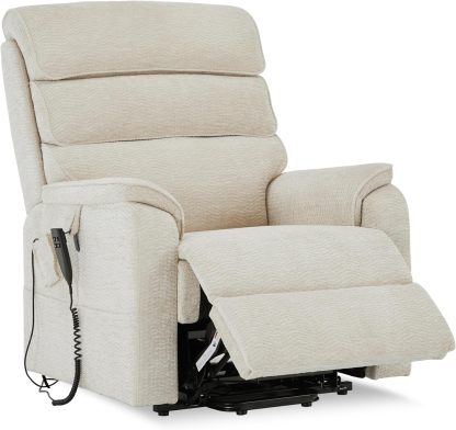 Irene House 9188 Medium Dual Motor Lay Flat Recliner Lift Chair Recliners Infinite Position with Heat Massage for Elderly Up to 300 LBS Electric Power Lift Recliner Chair Sofa