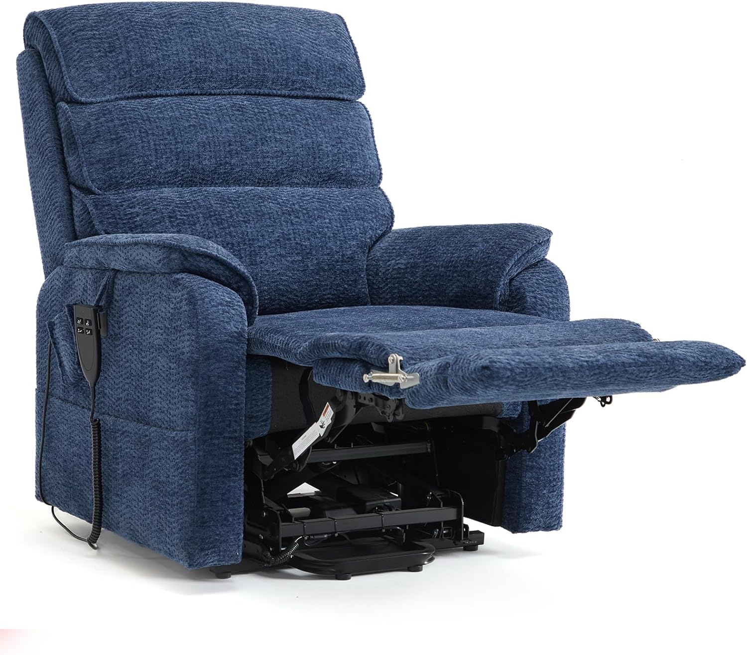 Irene House 9188 Medium Dual Motor Lay Flat Recliner Lift Chair Recliners Infinite Position with Heat Massage for Elderly Up to 300 LBS Electric Power Lift Recliner Chair Sofa