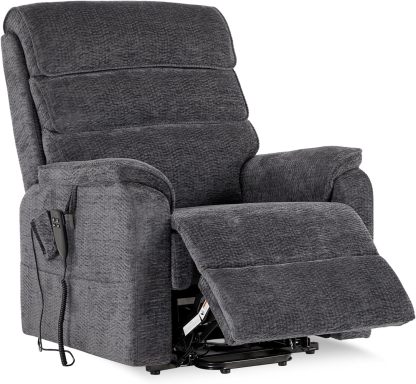 Irene House 9188 Medium Dual Motor Lay Flat Recliner Lift Chair Recliners Infinite Position with Heat Massage for Elderly Up to 300 LBS Electric Power Lift Recliner Chair Sofa