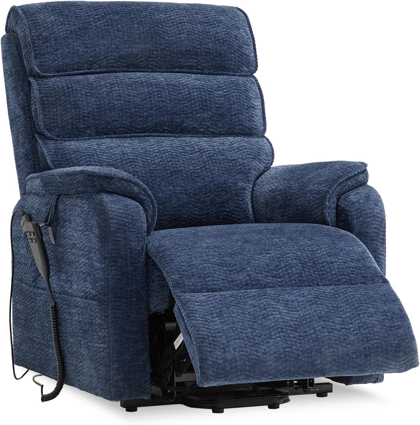 Irene House 9188 Medium Dual Motor Lay Flat Recliner Lift Chair Recliners Infinite Position with Heat Massage for Elderly Up to 300 LBS Electric Power Lift Recliner Chair Sofa
