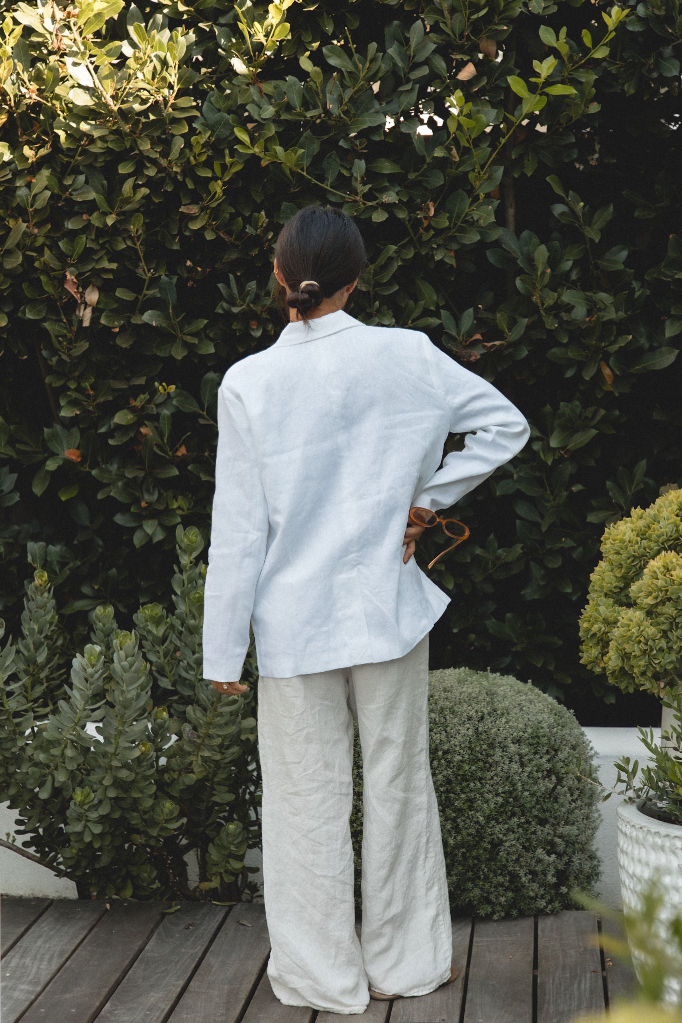 Seaside Soire Linen Blazer
