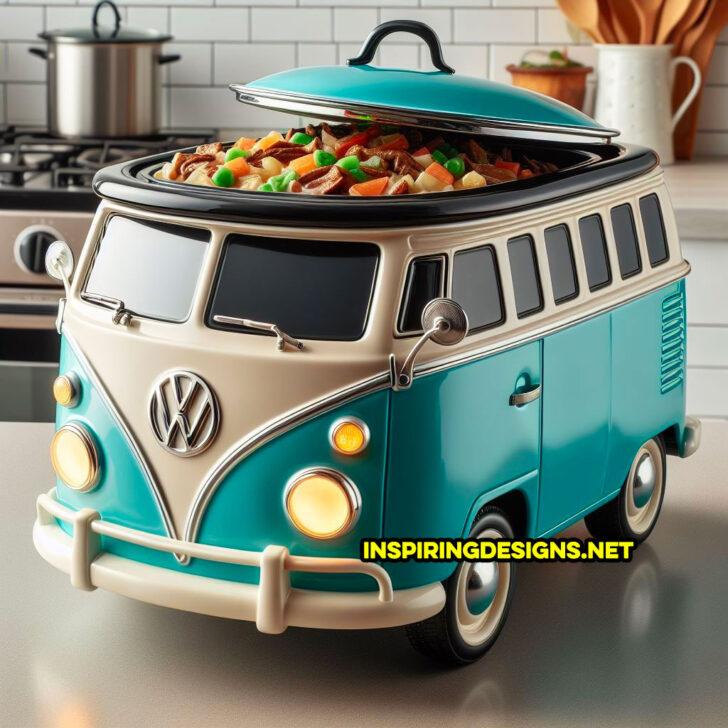 Volkswagen Bus Slow Cookers