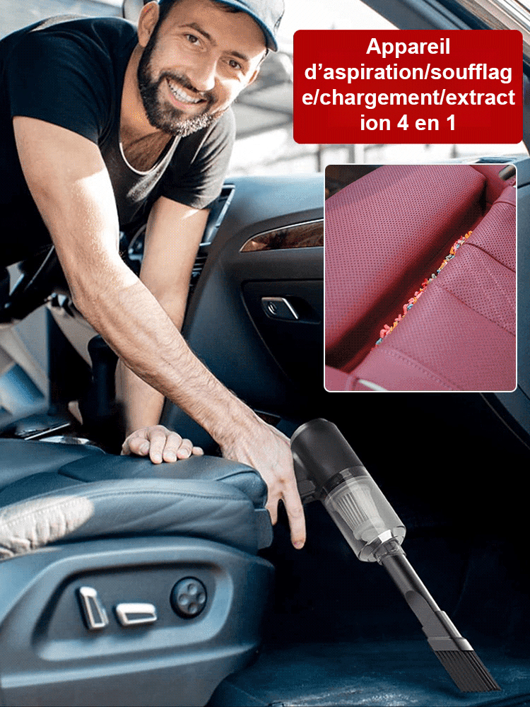 Aspirateur automatique 4-en-1 