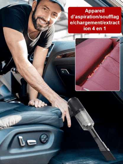 Aspirateur automatique 4-en-1 