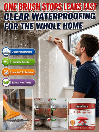 💧 Invisible waterproof sealant