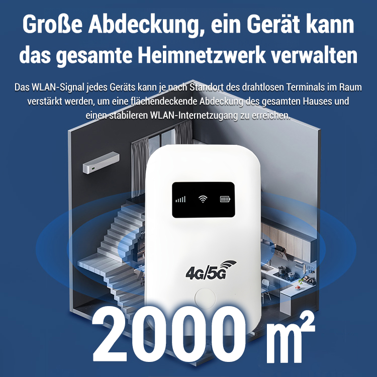 Portables kostenloses WLAN - Weltweites Hochgeschwindigkeits-Internet, niemals monatliche Gebühren!